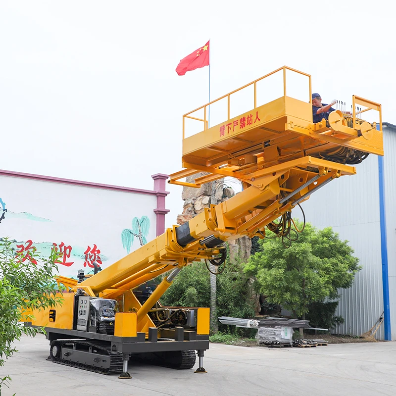 YG Hot Sales Anti-floating Bolt Aerial Drill Rig Anchor Drilling Customized 15 Meters Deep Hole Drill Rigs Price