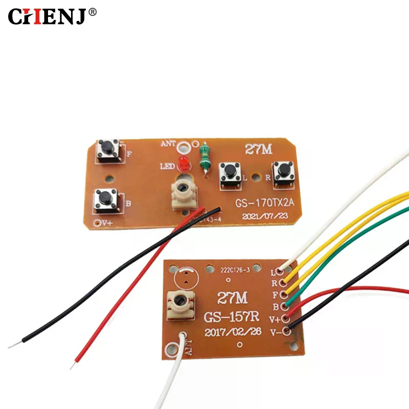 Picture 3: 4CH RC Remote Control Circuit PCB Transmitter Receiver Board RC Car Accessories with Antenna Radio System