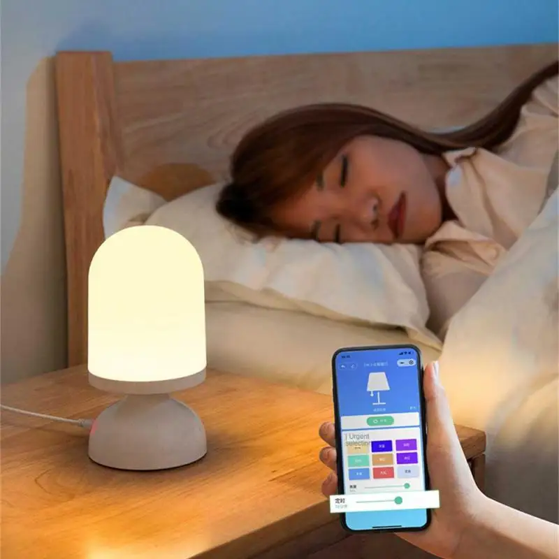 Create A Good Atmosphere Led Intelligent Voice Control Small Night Light Mobile Remote Control Timing Light Led Night Light