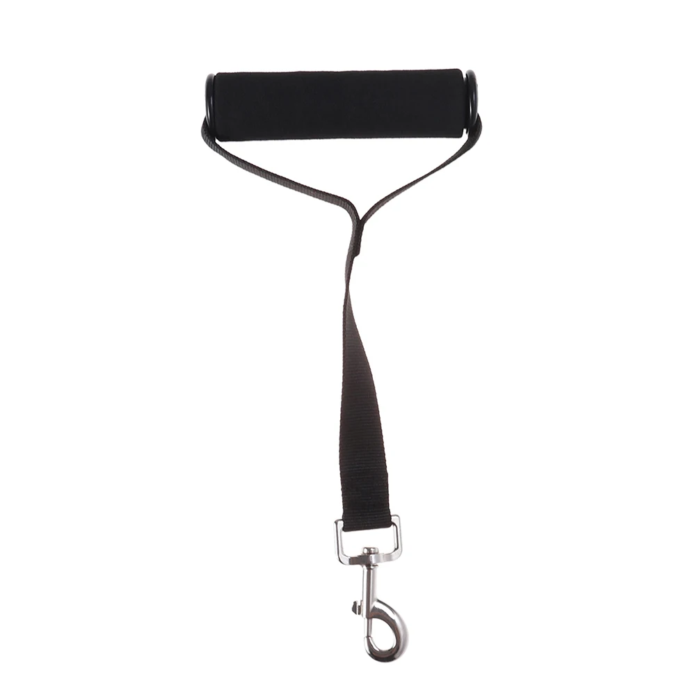 

Short Dog Leash for Medium Large Dogs Heavy Duty Rust Resistant Metal Hook Training Tool for Heel Position Control Pet