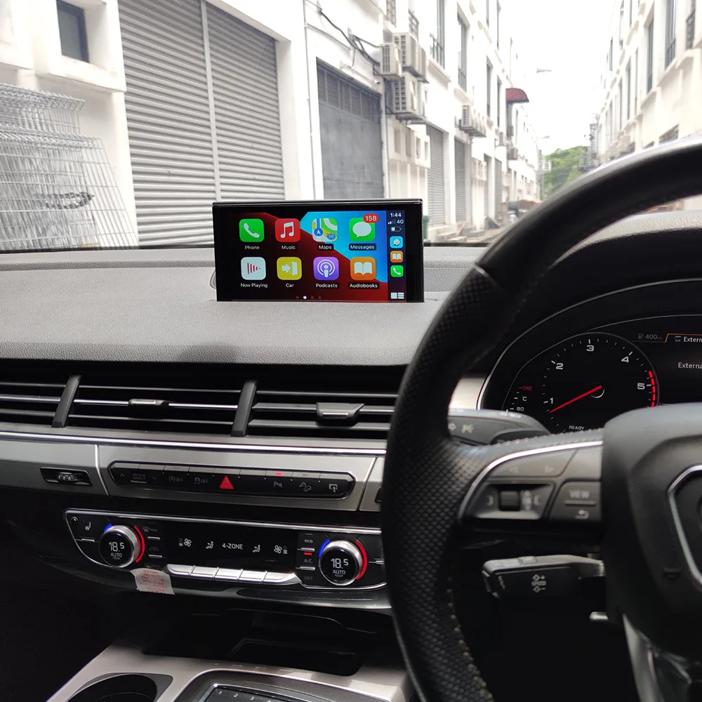 วิทยุติดรถยนต์ Android 12สำหรับ Q7 Audi 2016 - 2019 Navi เครื่องเล่นมัลติมีเดียสเตอริโอ autoradio เฮดยูนิตหน้าจอ CarPlay