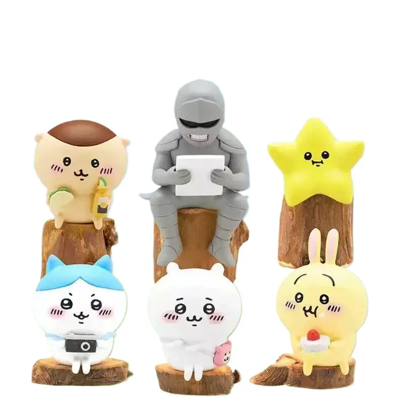 

Series Figures Sitting Position Model Children's Toys Kawaii Ornaments Animation Peripherals Usagi Hachiware Present