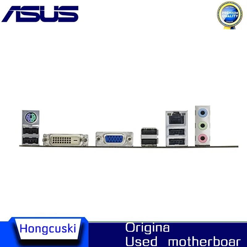 Imagem -03 - Placa-mãe Usada Original do Desktop para Asus Mainboard P8h61-m le R2.0 Lga1155 Soquete H61 Lga 1155 i3 i5 i7 Ddr3 Uatx Uefi Bios