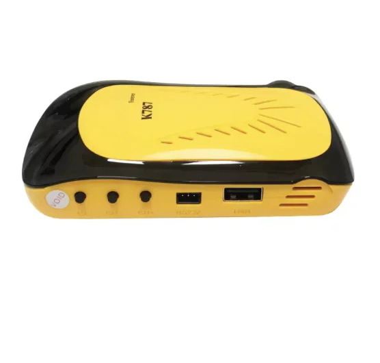 يتميز جهاز استقبال الأقمار الصناعية عالي الدقة K787 DVB-S2 مزود بفك تشفير H.265 HEVC مجهز بحر البحر إلى الأبد PowerVU Biss Apollo5 STB