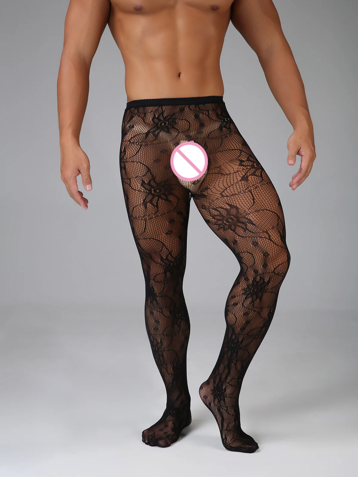 طويل شبكة صيد السمك مثير الرجال الفخذ العليا الجسم جوارب الدانتيل رجل شبكة السمك الجوف خارج جوارب طويلة شبكة النايلون الجوارب الملابس الداخلية انظر من خلال