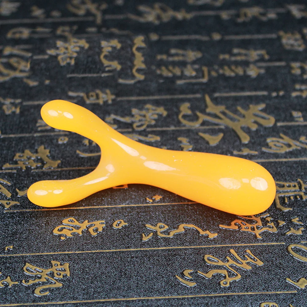 เครื่องนวดกัวซาแบบรูปตัว Y ทำจากเรซิ่น สำหรับยกกระชับใบหน้า นวดขูด นวดยกกระชับจมูก ลดอาการบวม นวดจุดกดจมูก