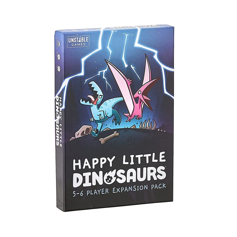 Happy Little Dinosaurs Board Game | Strategy Game | Fun Dinosaur Themed Worker Placement Game for Adults and Kids Gifts