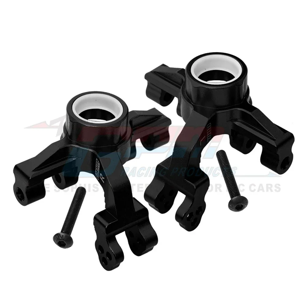 GPM Metal Aluminum Alloy Front Steering Cup Steering Block AR330523 for ARRMA 1/10 KRATON OUTCAST 4S V2 BLX Upgrade Accessories