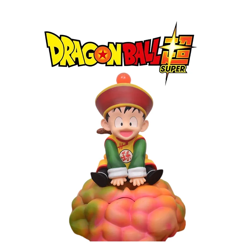 16cm Dragon Ball Z Action Figure Son Gohan Somersault Cloud Super Saiyan Pvc Model Toy Collectable Decor Ornament Doll Kids Gift