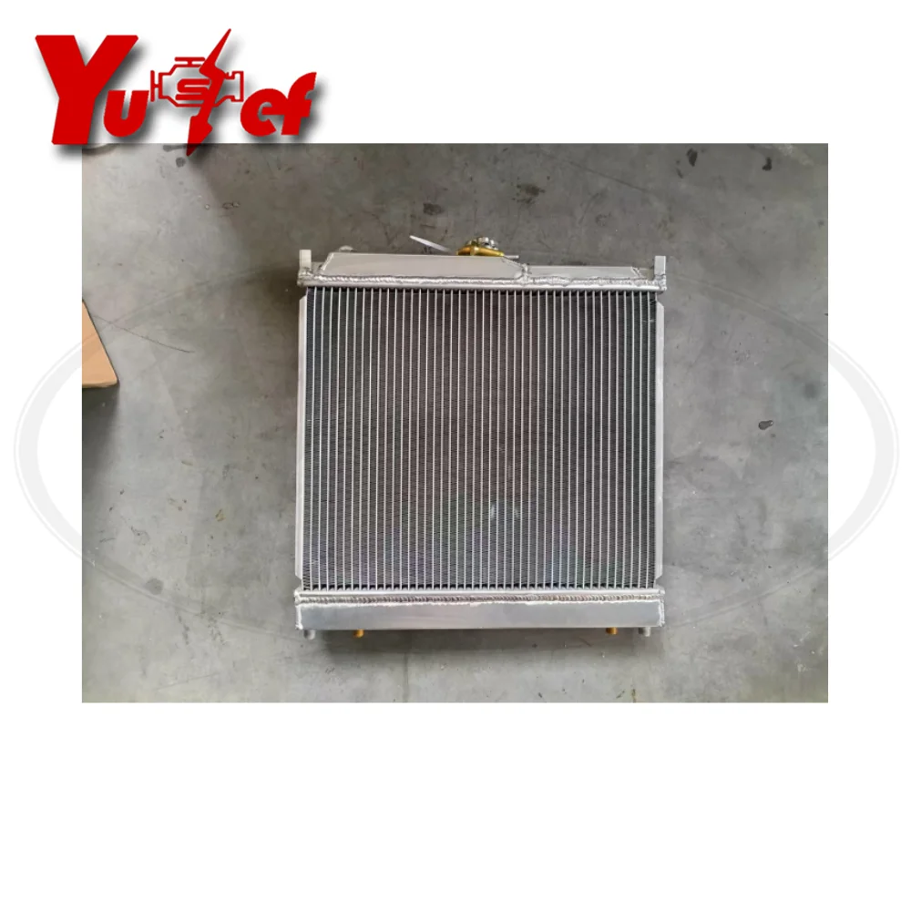 All aluminum radiator For SUZUKI JIMNY 1.3 1995-2018/JB23W JB33W JB43W G13B, G13BB, K6A, M13A AT 40mm # 1770078E20 1770082A00 view 4