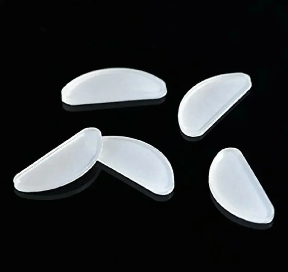 Transparente Rutschfeste Brillen-Nasenpads Unsichtbare Selbstklebende Silikon-Nasenpads Brillen-Nasenhalter Aufkleber-Pad Brillenzubehör – Detail 5