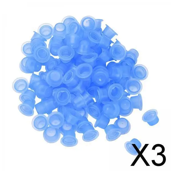 2-4pack 100Pcs Silicone Ink Cups Multipurpose Pigment Ink Caps for