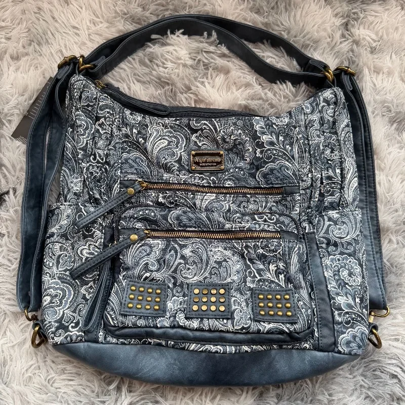 Vintage Tote Shoulder Bag, Large  y2k Style Crossbody Purse, Convertible Small Backpack for Women