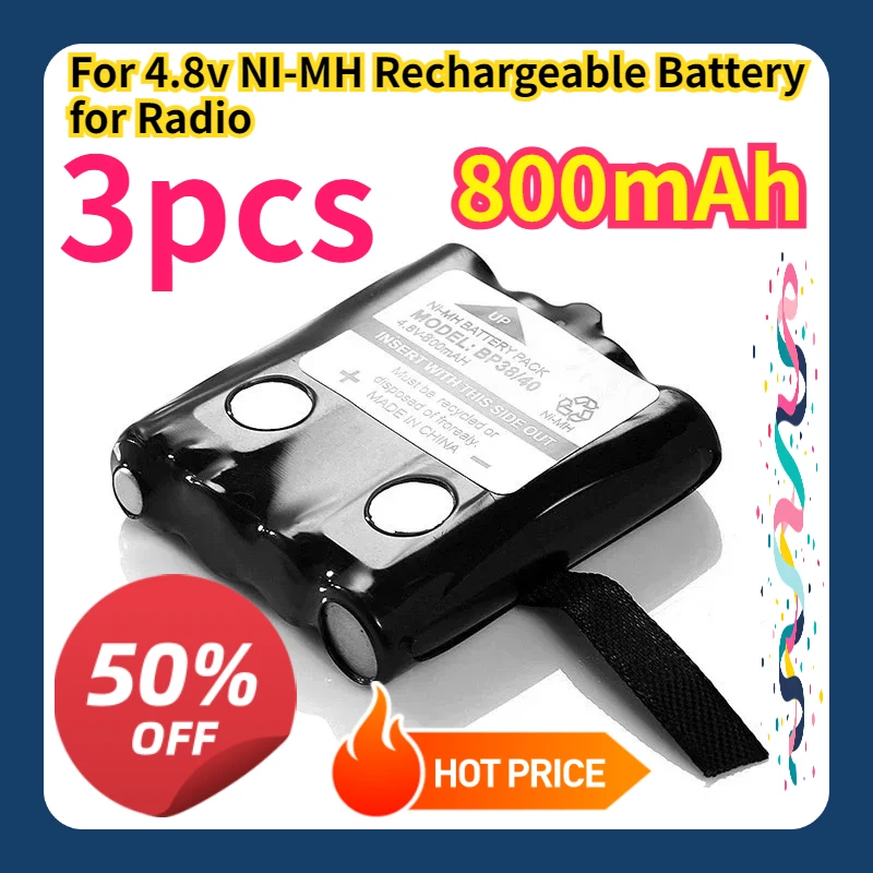 

For 4.8v NI-MH Rechargeable Battery for Radio