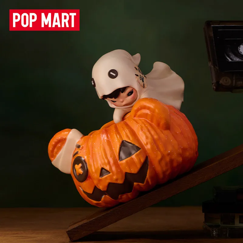Image of Neuer Original Pop Mart Hirono Silent Field Series No Fire Aroma Diffusor Ornament Kreative Tischdekoration Halloween-Geschenk für Fans
