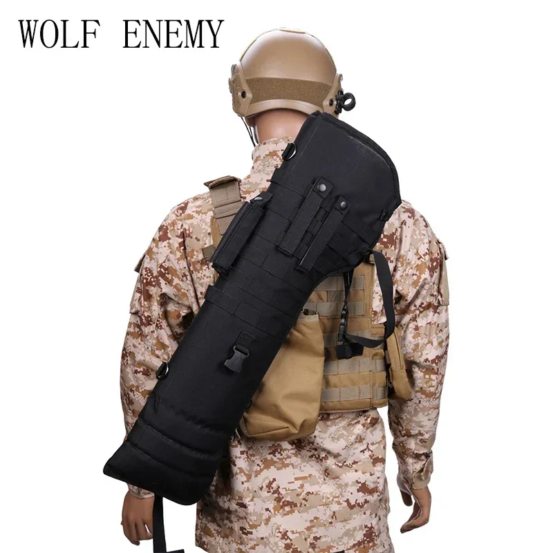 

Camouflage Tactical Backpack Holster Rifle Long Hiking Bag Nylon Outdoor Fishing Hunting Multifunction War Games Bag