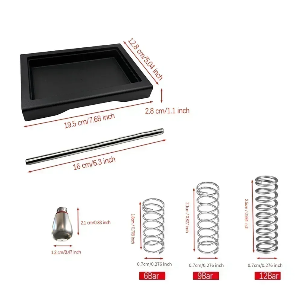 Coffee Machine Low Water Tank Pressurized Spring Spray Head Water Tray Modification Accessories For Gaggia Classic RI9403
