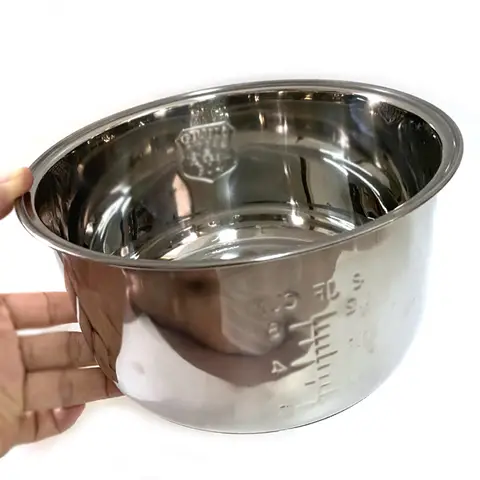 304 Stainless steel rice cooker inner bowl for TIGER JBV-A10U 5.5-Cup replacement Non-stick pan inside bowl