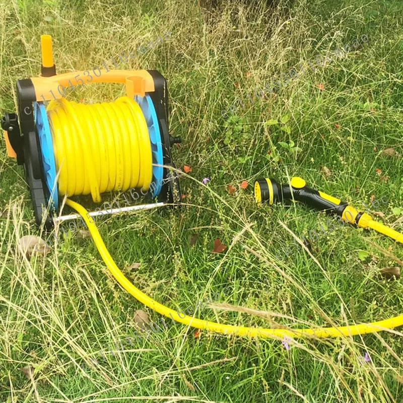 

New Garden Hose Reel, Car Hose Reel Rack, Portable Shelf Bracket, Household High Pressure, Car Wash Storage