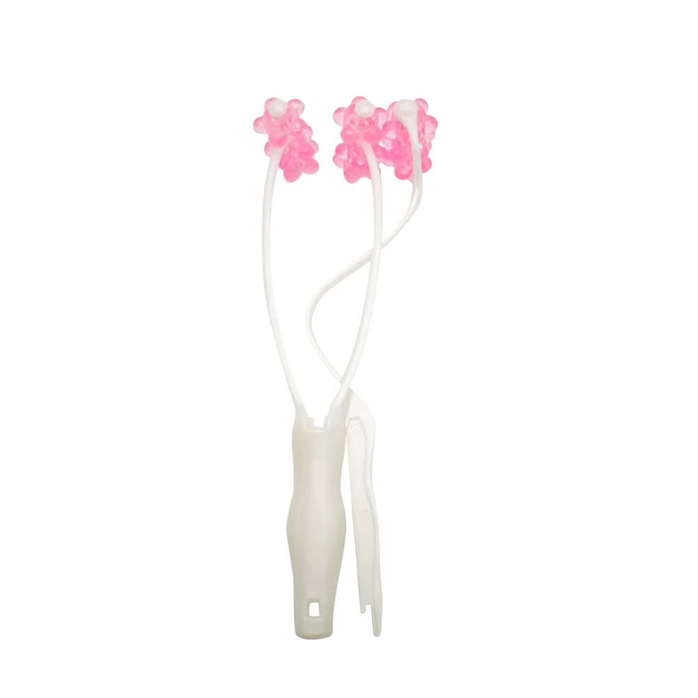 

2in1 Face Massager Slimming Chin Neck Wrinkle Roller Beauty Tool Premium Elastic Shape Facial Circulation Walker System Skincare