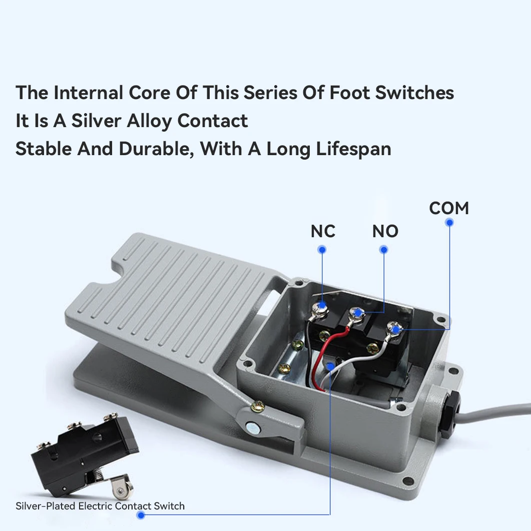 SPDT LT4 Foot Switch Punch Controller LT3 Foot-Operated Electric Welding Machine LTH-16/1 Waterproof Shearing Machine Pedal