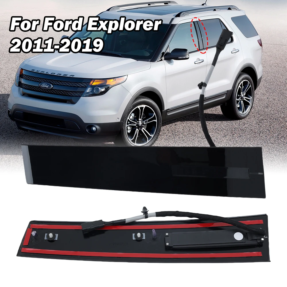 BB5Z7820555AA Left Driver Side Door Entry Keypad Pillar Molding Trim for Ford Explorer 2011 -2019 Replace DB5Z7820555AC B-pillar