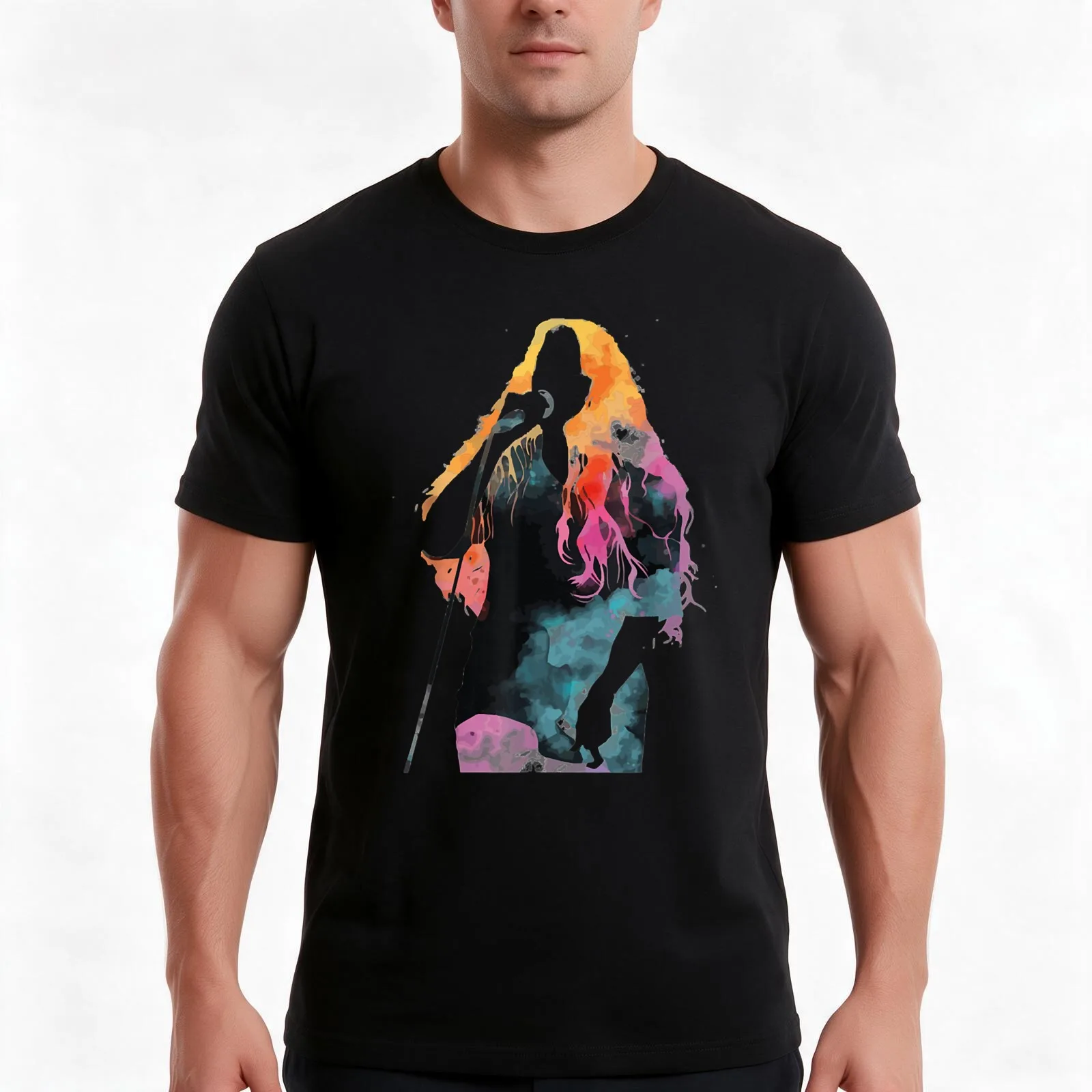 Alanis Morissette T-Shirt, Summer Casual Cotton Tee, Oversized Streetwear Tops, Vintage Graphic Print, Loose Fit Short Sleeve
