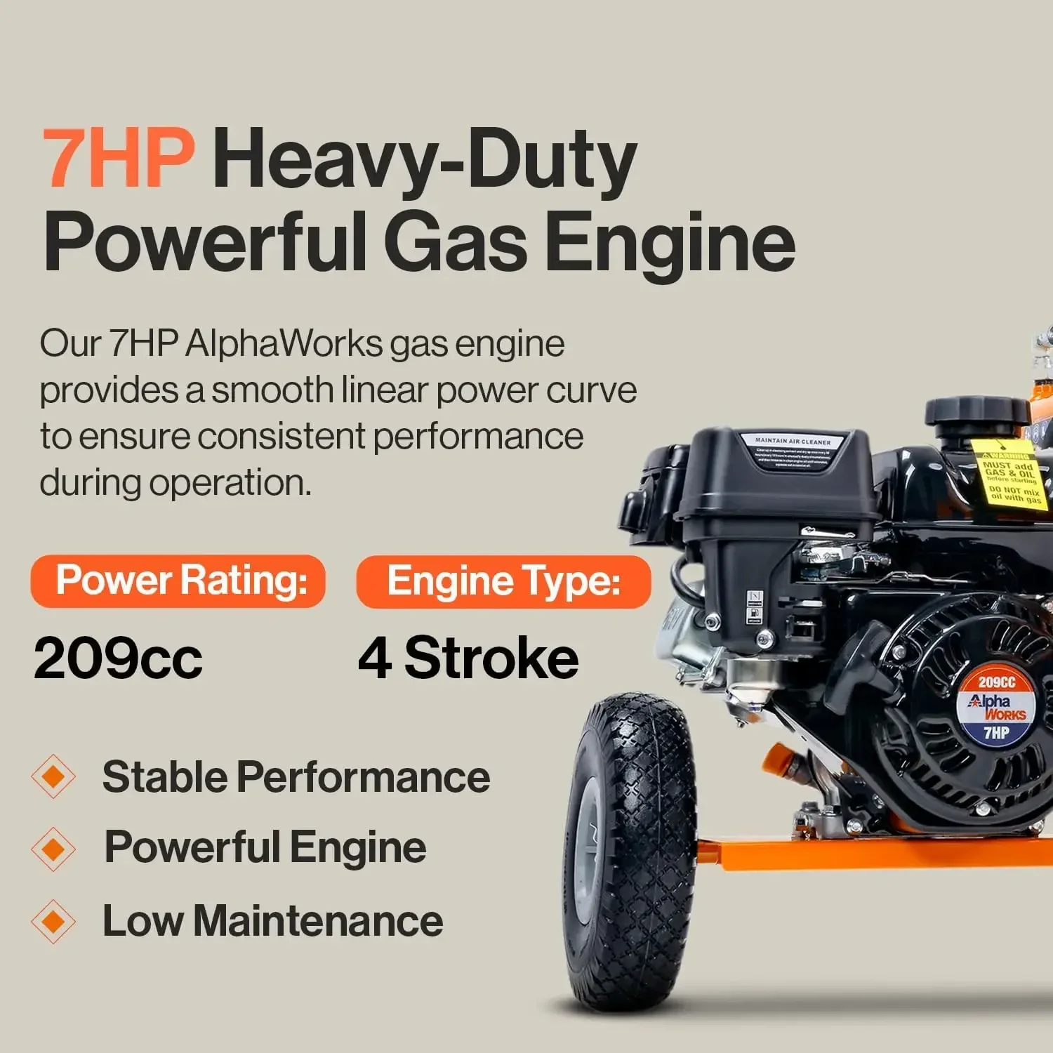 سجل الفاصل المحمولة 20 طن نظام رام الإرجاع التلقائي السريع بوشر والعتاد مضخة 7HP المحرك