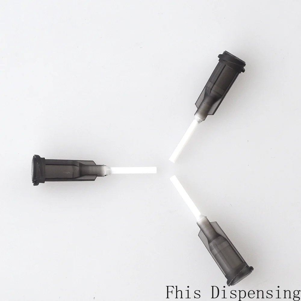 Pack Of 100กาว Dispensing เข็มความยาว12.7มม.0.5นิ้ว PP ยืดหยุ่นเข็ม16G