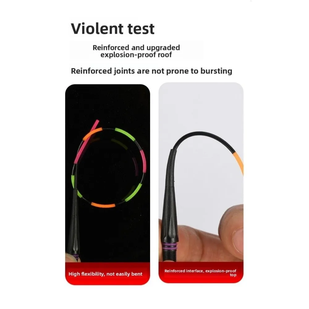 

2pcs Super Bright LED Smart Float Top Luminous Electronic Design Luminous Float Ultra Sensitive Smart Technology Fishing Buoy