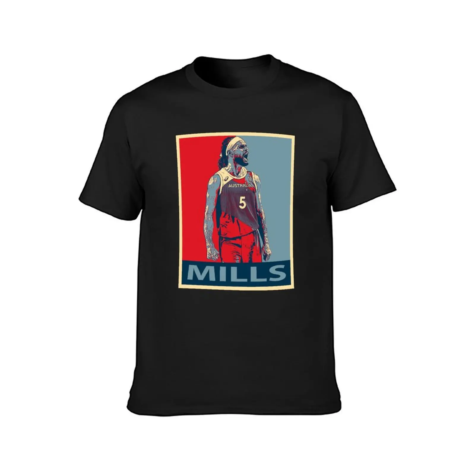 Patty Mills T-Shirt cute clothes plain for a boy korean fashion t shirt for men