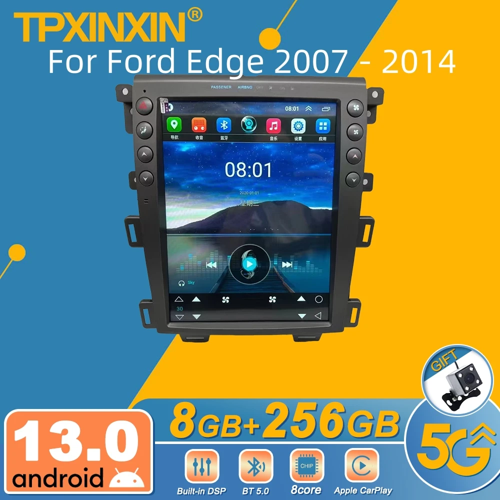 

Автомагнитола для Ford Edge 2007-2014, Android, 2Din, стереоприемник, Авторадио, мультимедийный плеер, GPS-навигация, экран головного устройства
