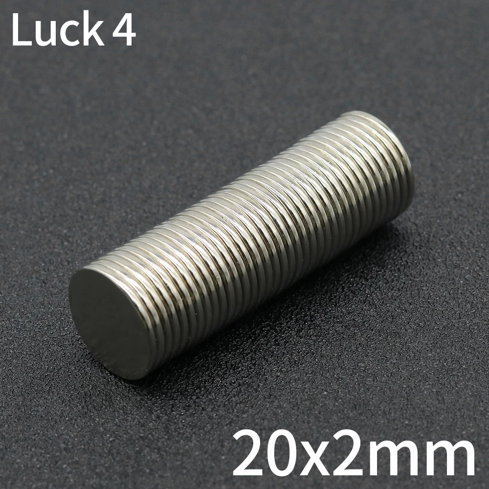 2/5/10/20Pcs  Round Magnet 20x2 Neodymium Magnet N35 20mm x 2mm Permanent NdFeB Super Strong Powerful Magnets imans