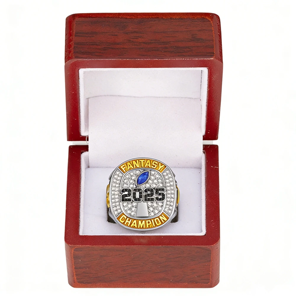 

2024-2025 FFL Fantasy Football Championship Ring MVP WINIER Collectible Gift