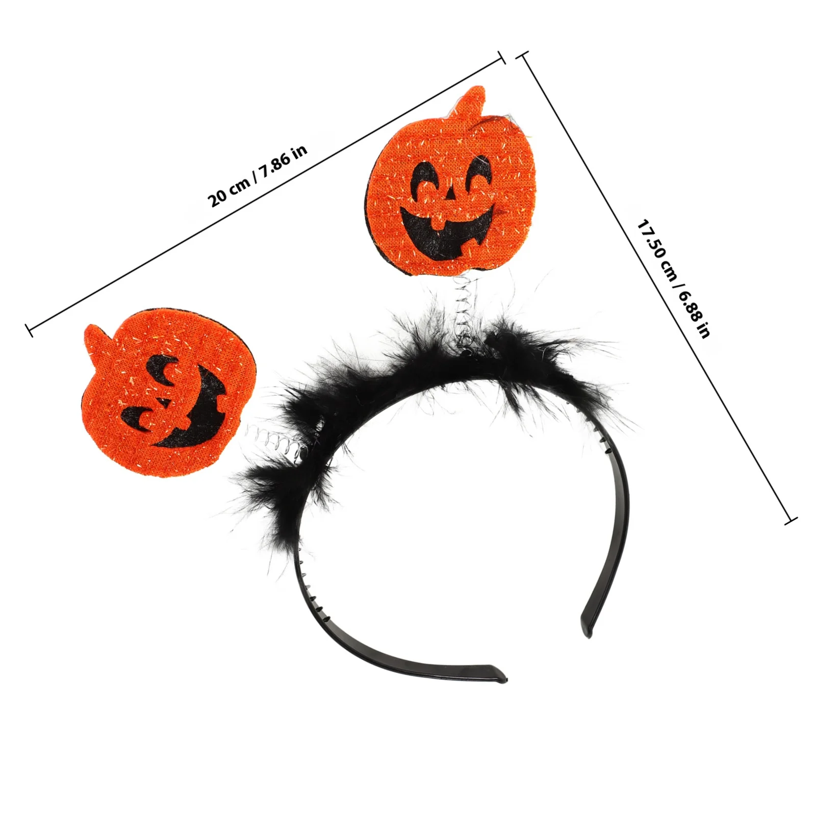 Accesorios para disfraz de Halloween, accesorio para cabeza de calabaza, banda para el pelo festiva para Nochevieja, fiesta de Pascua, decoración divertida, 6 uds.