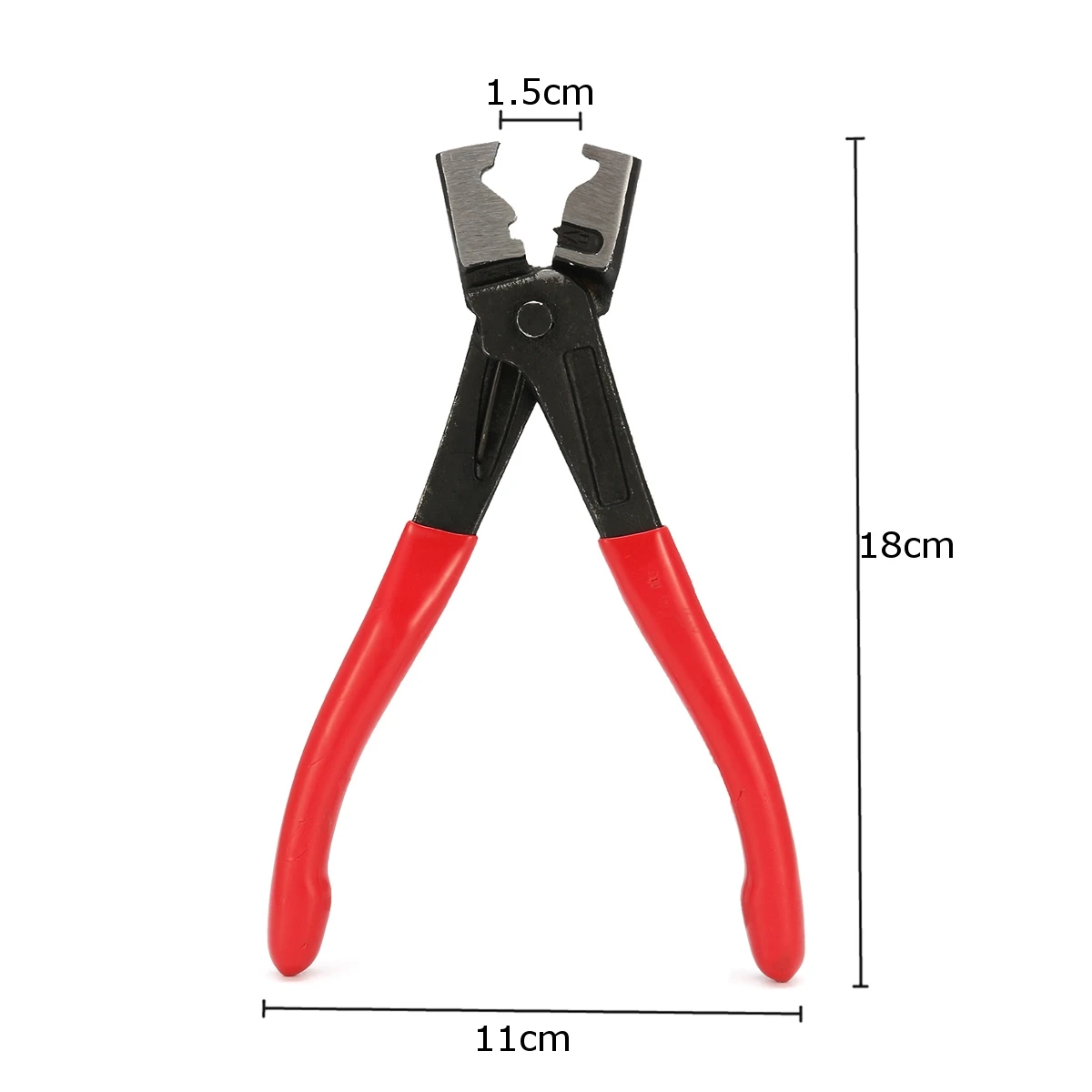 ABLL-130Pcs Single Ear Stepless Hose Clamps Set 7-21Mm 304 Stainless Steel Hose Clamps With Hose Clip Clamp Pliers