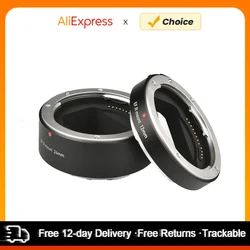 Automatic Extension Tubes 12mm + 24mm R Mount Macro Tubes Sets Lightweight for Canon RF-Mount Lenses Canon R5/R6/R7/R10 Camera