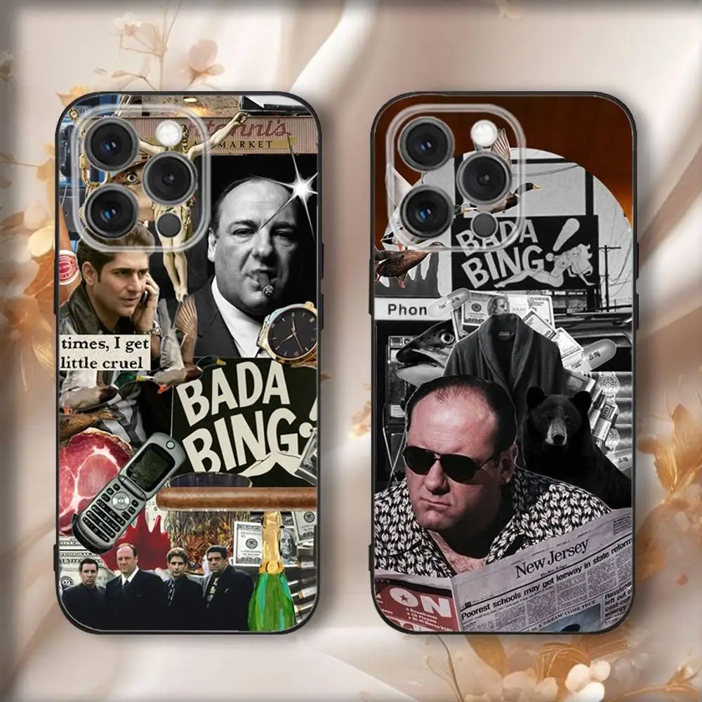 

Film The S-Sopranos Phone Case For iPhone16,15,14,13,12,11,Pro,Max,Plus,X,XS,SE4,E,Mini,Soft Black Case