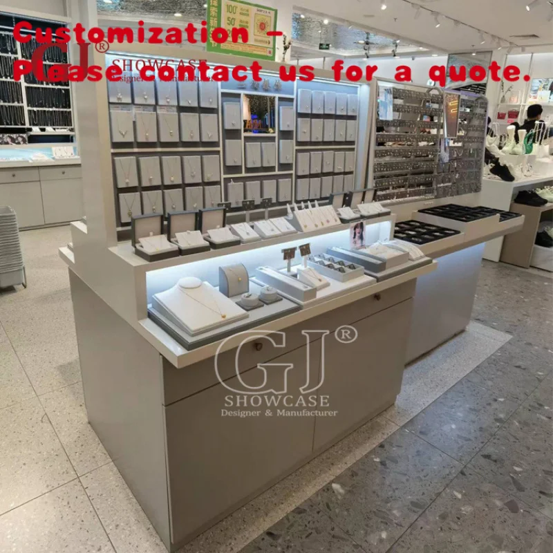 

на заказ.Наборы витрин для торгового центра. Современные ювелирные изделия, киоск, стеллаж, подставка, индивидуальная витрина для магазина, мебель