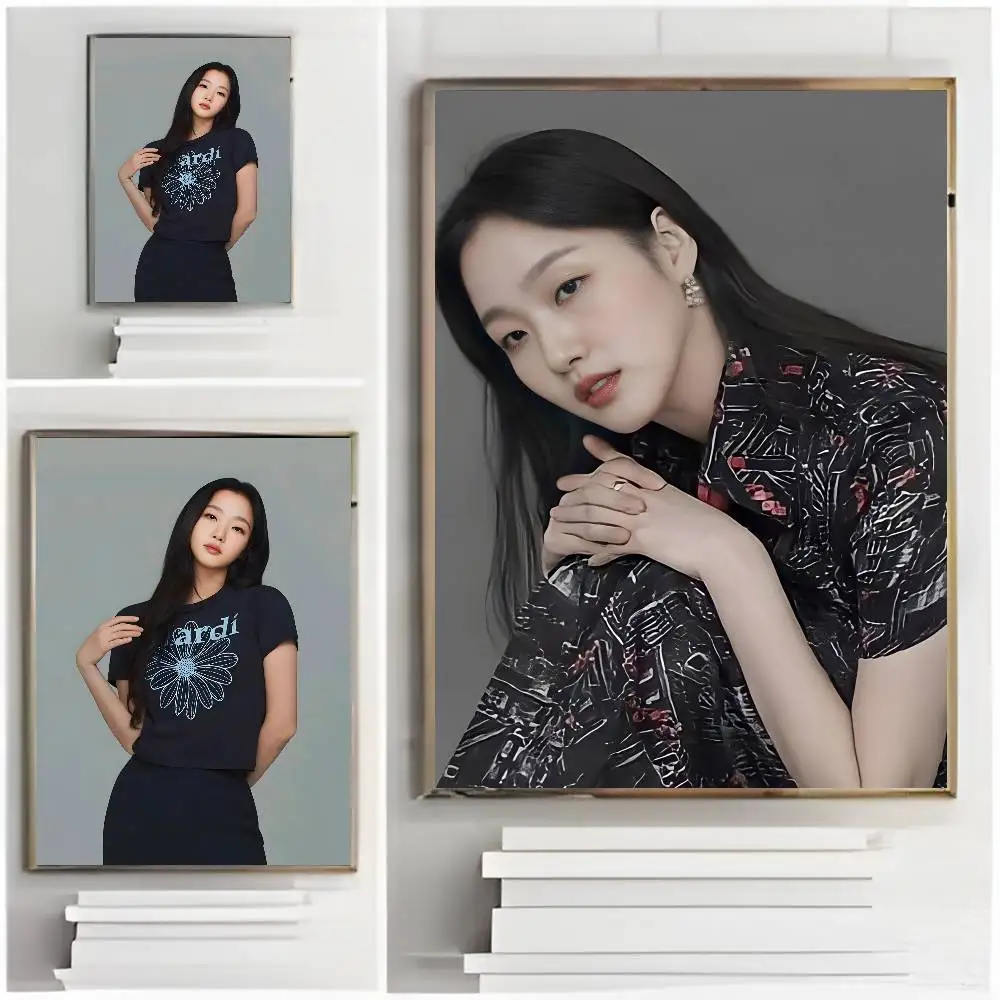 ملصق الممثلة Kim Go-Eun عالي الدقة على الحائط اللاصق المقاوم للماء لغرفة المعيشة وغرفة النوم والديكور الجمالي #3
