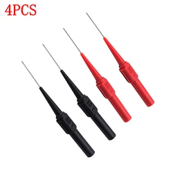 4Pcs 30V Car Tip Probes Diagnostic Tools Multimeter Test Lead Extention Back Piercing Needle Autotools Automotive Kit Machine