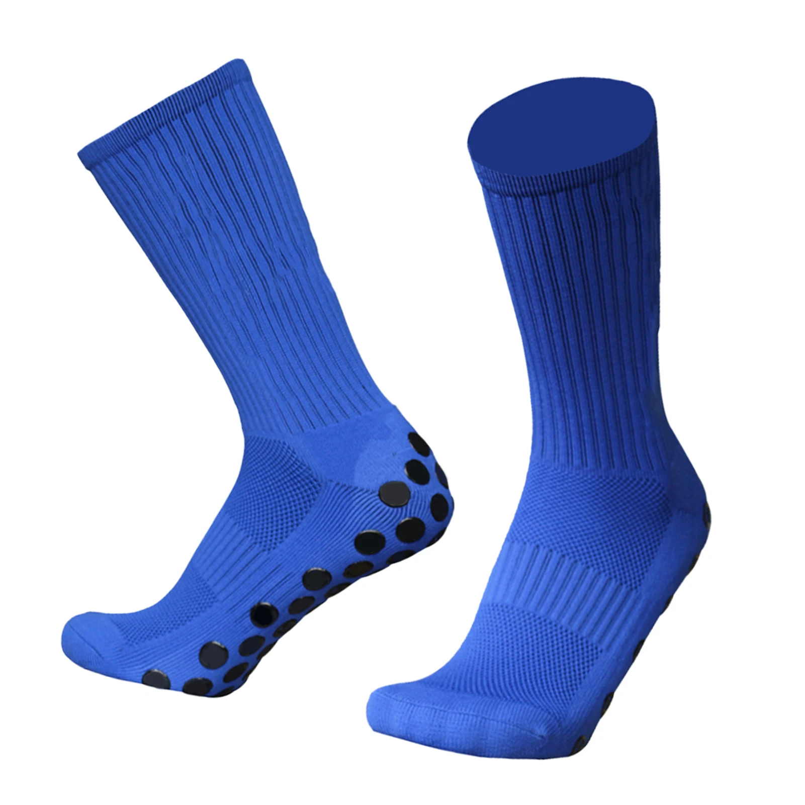 calzini da corsa Lixada Calzini da corsa per sport all'aria aperta Calzini elasticizzati Calzini da calcio atletici Calzini antiscivolo con calzini con impugnature