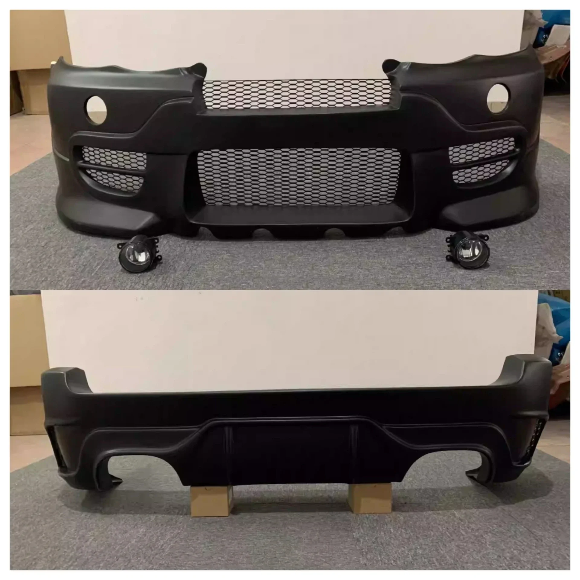 

Комплект кузова переднего и заднего бампера в сборе для BMW X5 E53 2004-2008, автомобильные аксессуары с объемным звуком