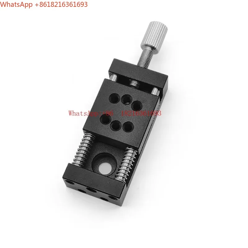 2026new 20x20mm Mini Linear Stage X Axis Manual Translation Slide Table 10mm Stroke Fine-Tuning Micro Positioning Laboratory