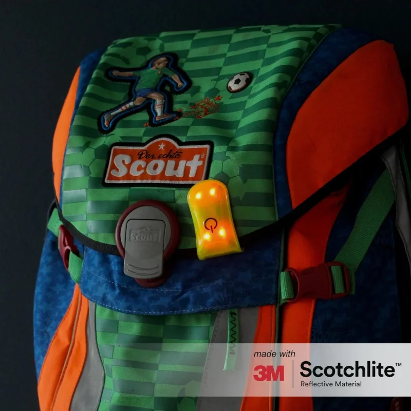 2026 Novo clipe magnético LED – reflexivo, prático com clipe, feito com 3M Scotchlite