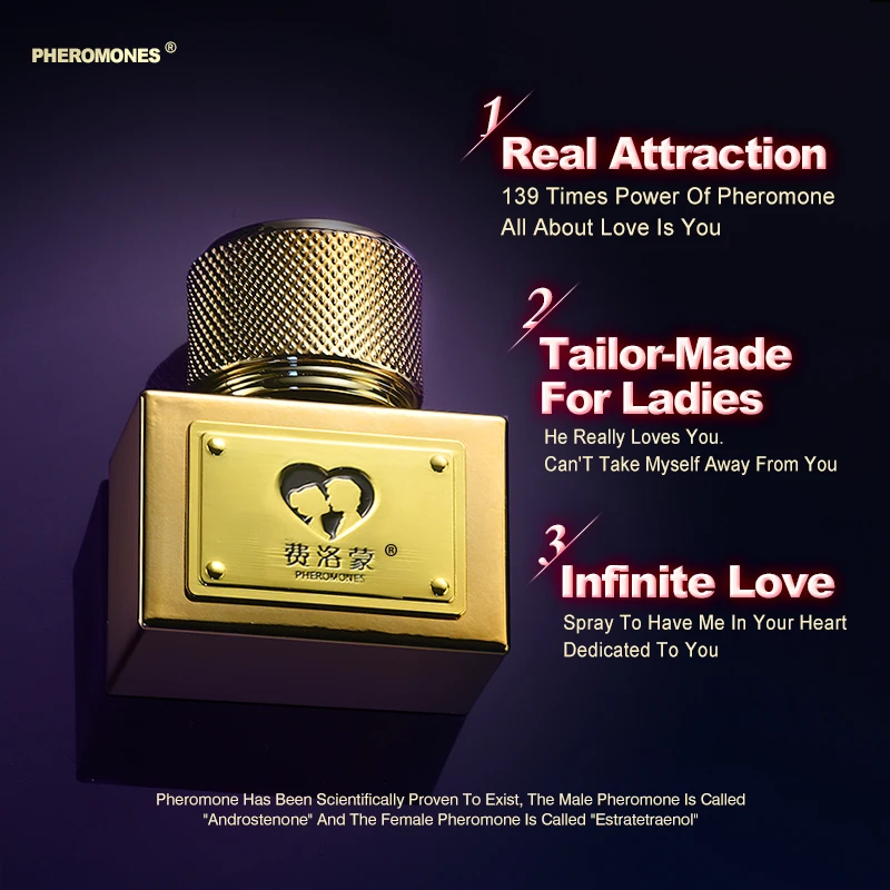 Pheromone Women's Perfume 30ml Gift Box Use it to increase your charm, confidence, temptation and flirtation-139