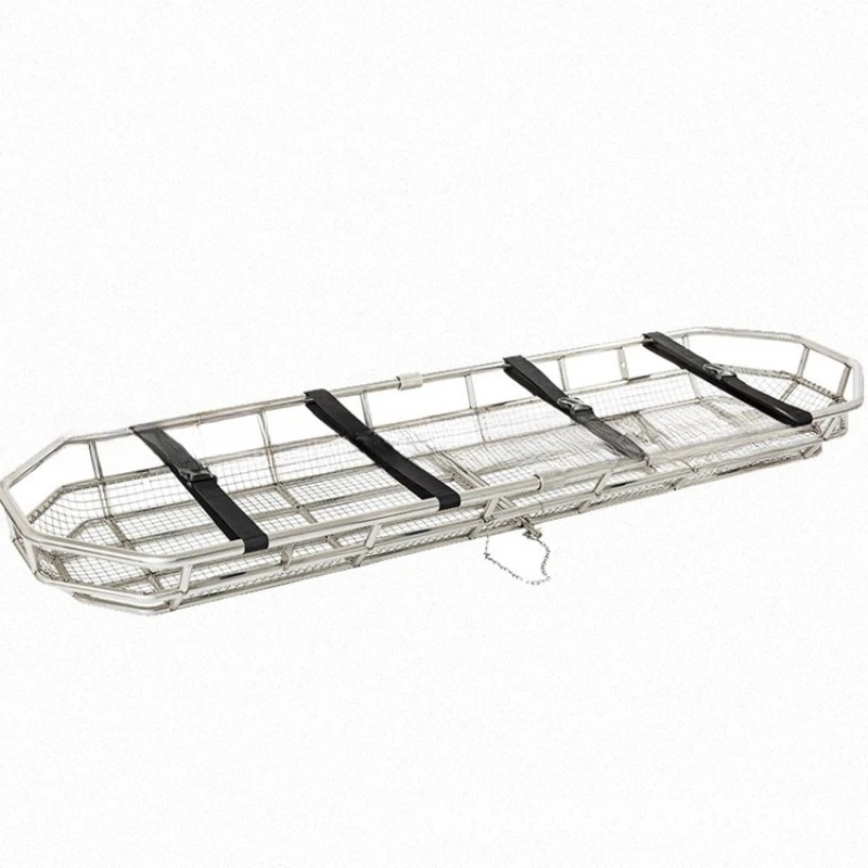 High-altitude rescue field simple stretcher vehicle YXH-6A portable basket stretcher disaster relief blue stretcher