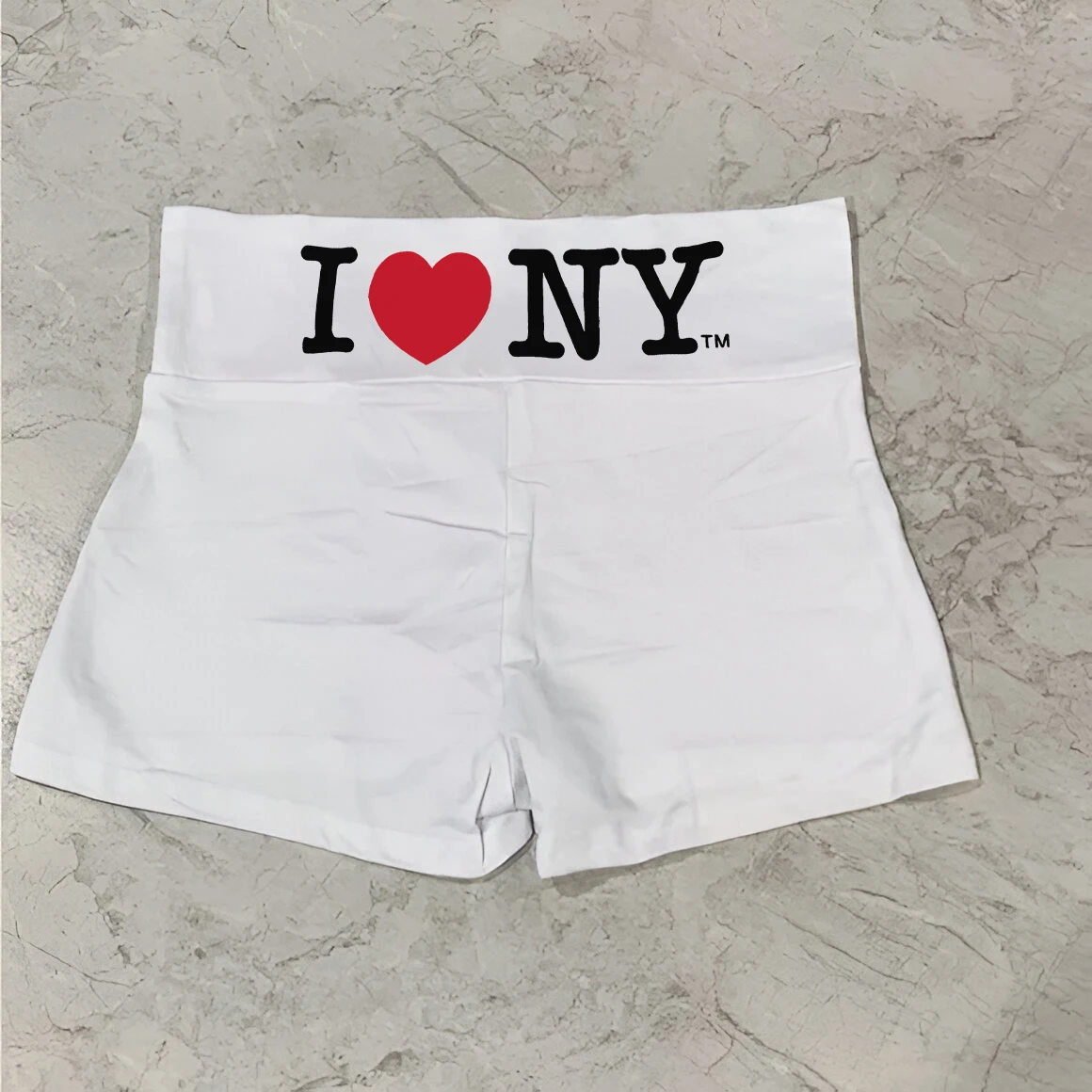 

Весенне-летние новые женские шорты, простые повседневные универсальные модные стильные простые узкие шорты с английским принтом