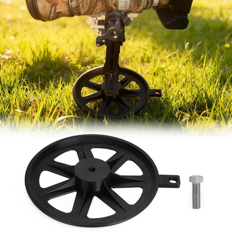 1/2pcs Ground Pod Camera Support Skimmer for Bird and Wildlife Photography Gimbal Head Camera Base Mount Bracket with Screw