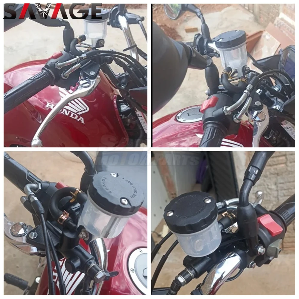 CB500X CB650F CB125R Brake Master Cylinder Levers For Honda CB CBR CBF 300 500R 600 750 Hydraulic Pump Lever Oil Reservoir Cup